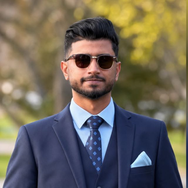 Portrait of Fahad, vehicle sales consultant
